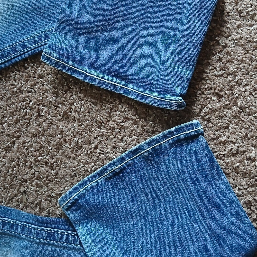 Vigross slim boot cut  blue jeans size 2 - Picture 14 of 16